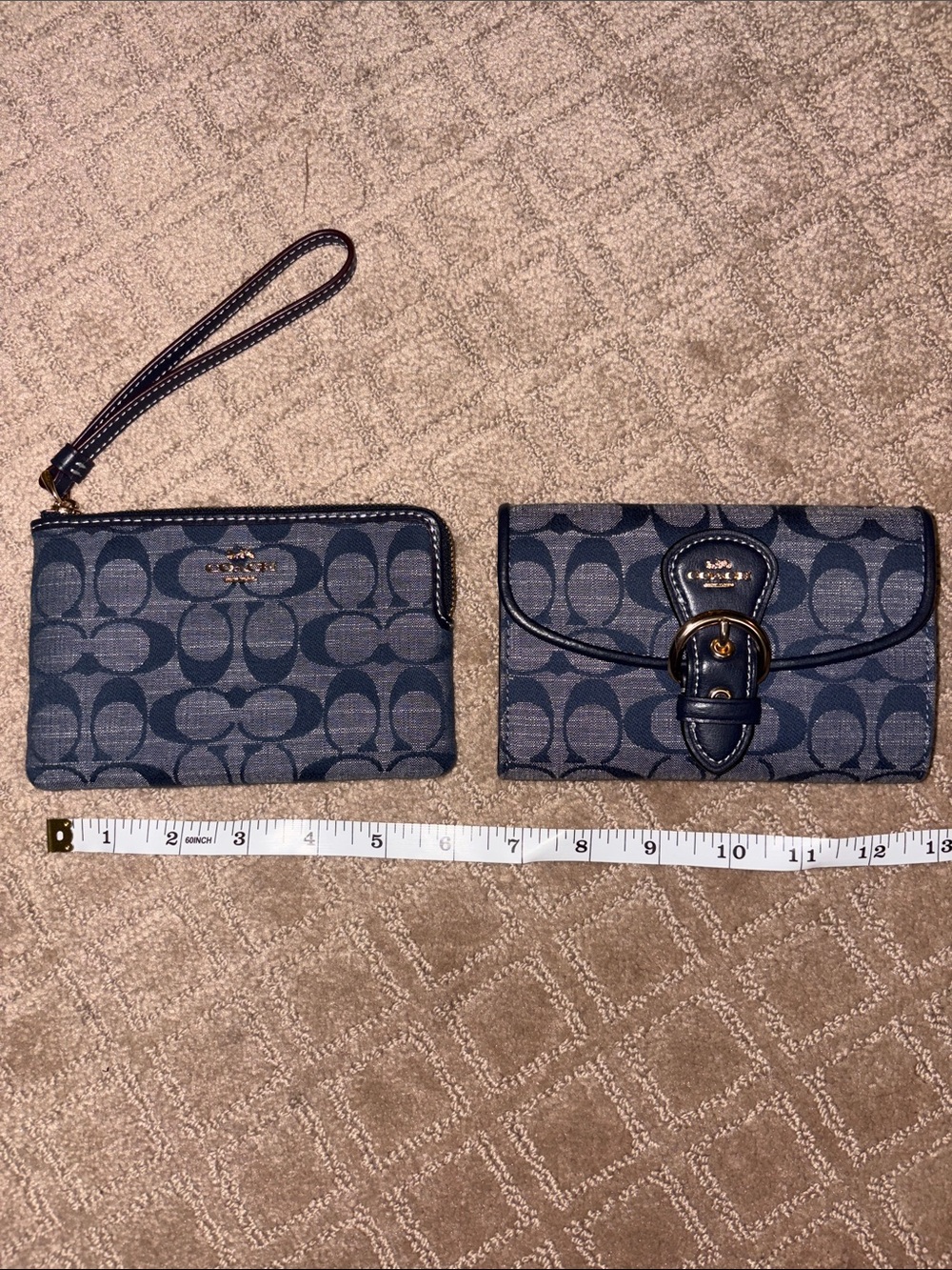 Coach Mollie 25 with matching Cleo wallet and wristlet - Picture 8 of 16